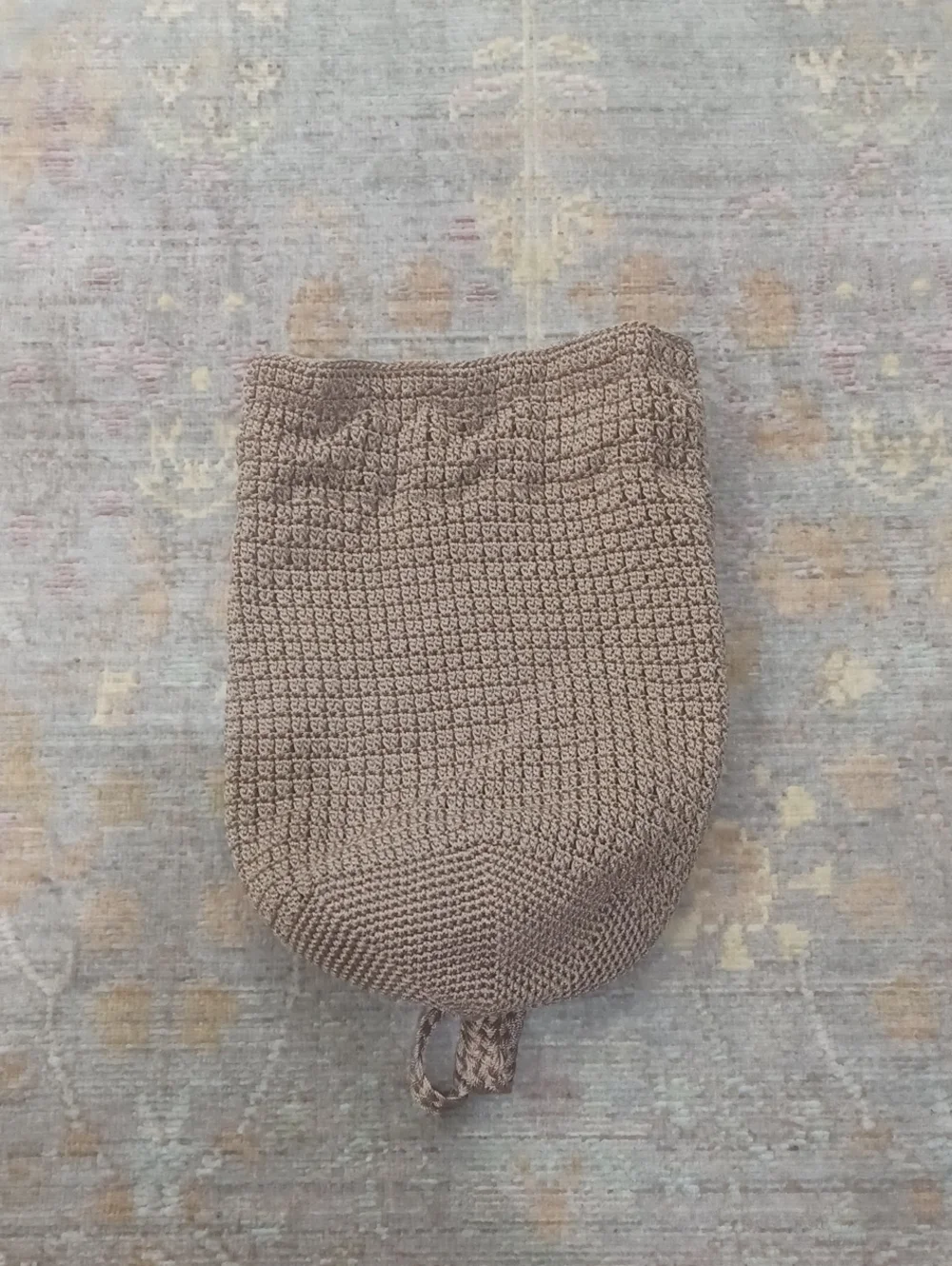 The Sak Crocheted Bucket Backpack